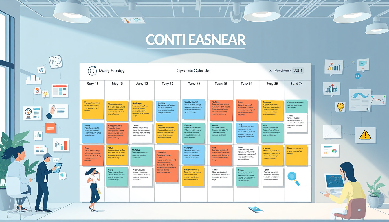 Boost Your Business Success with a Smart Marketing Content Calendar