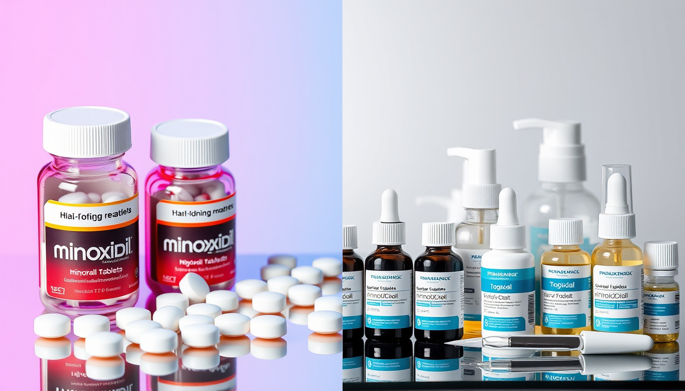 Minoxidil Showdown: Tablets vs Topical Treatments - Which is Right for You?