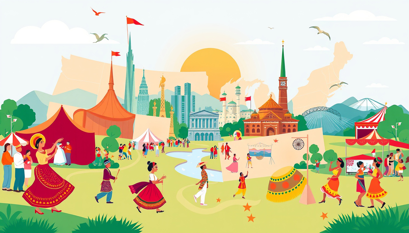 Cultural Richness: Festivals and Arts Across the States