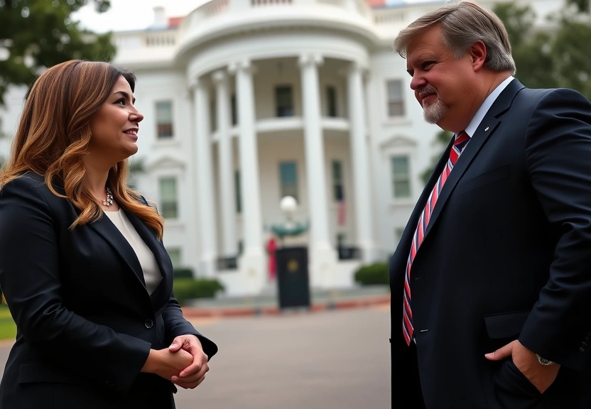 Representação visual de Laura Loomer meets with Vice President JD Vance at White House complex, sources say