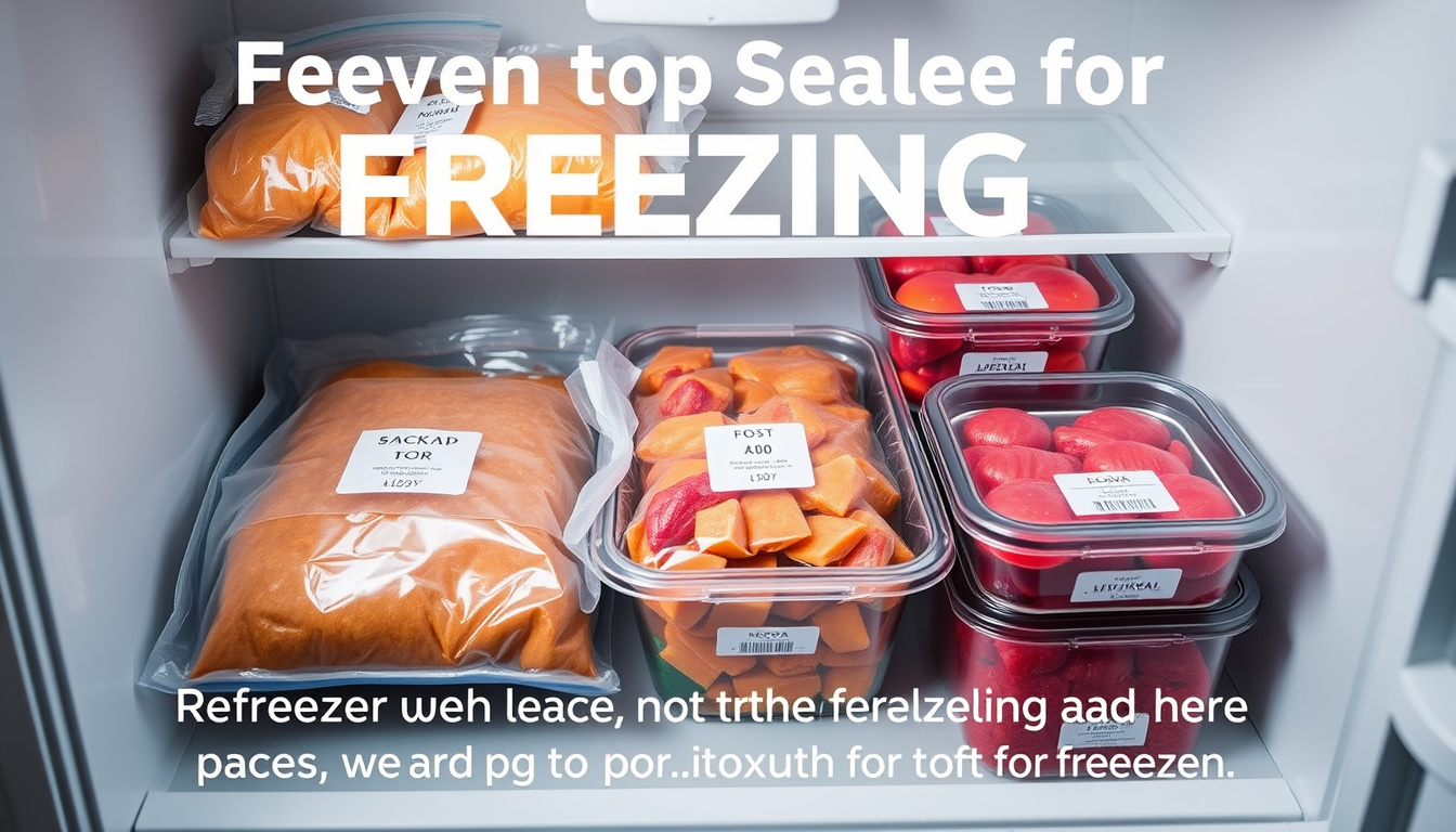 The Hidden Risks: Why You Should Never Freeze Processed Foods in Unsealed Packages