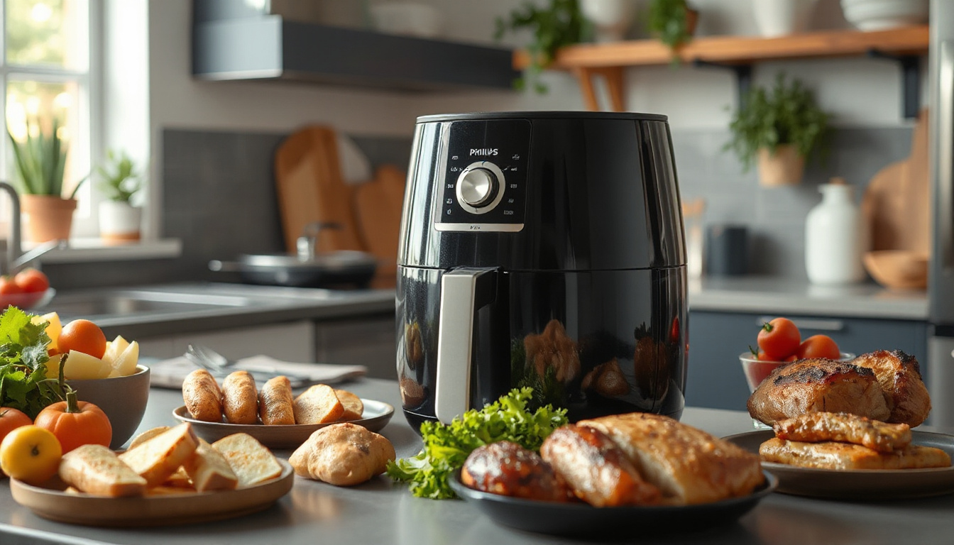 Ismerd meg a Philips 5000 Series Dupla Kosaras Air Fryer XXL-t: Páratlan Akció és Sokoldalú Főzési Lehetőségek!