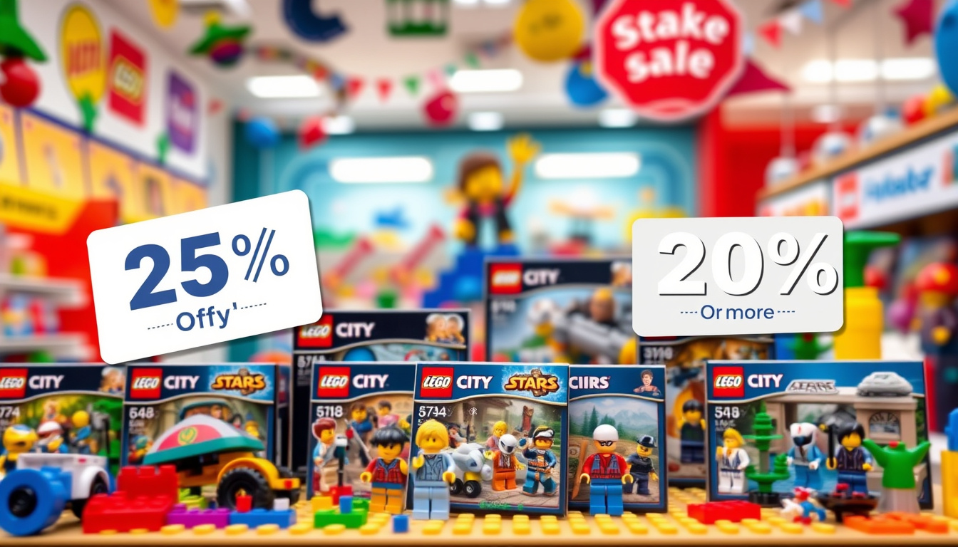 Grab Amazing Deals on Amazon: Top LEGO Discounts of 25% and More!