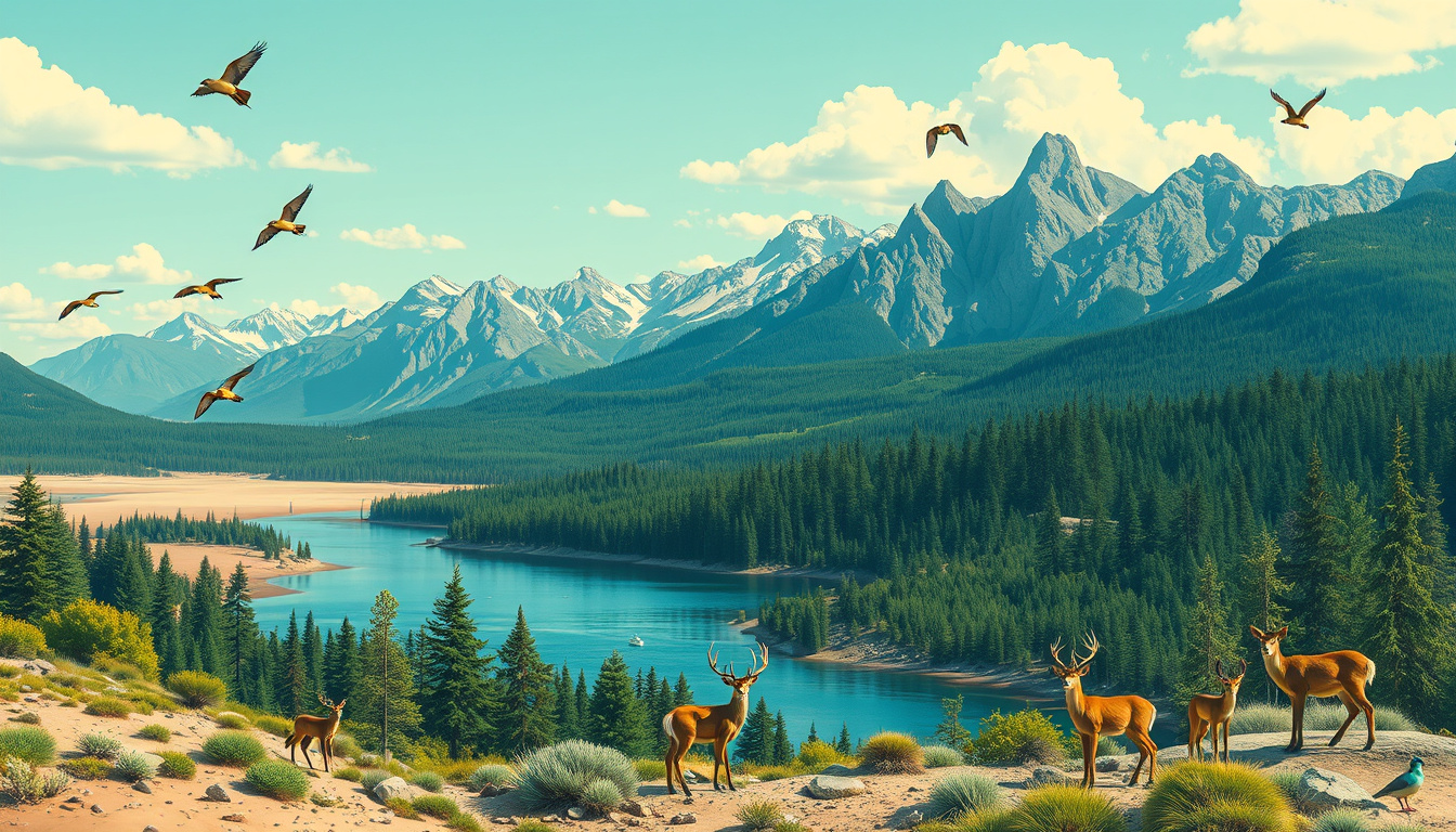 Unique Ecosystems and Wildlife in the Park