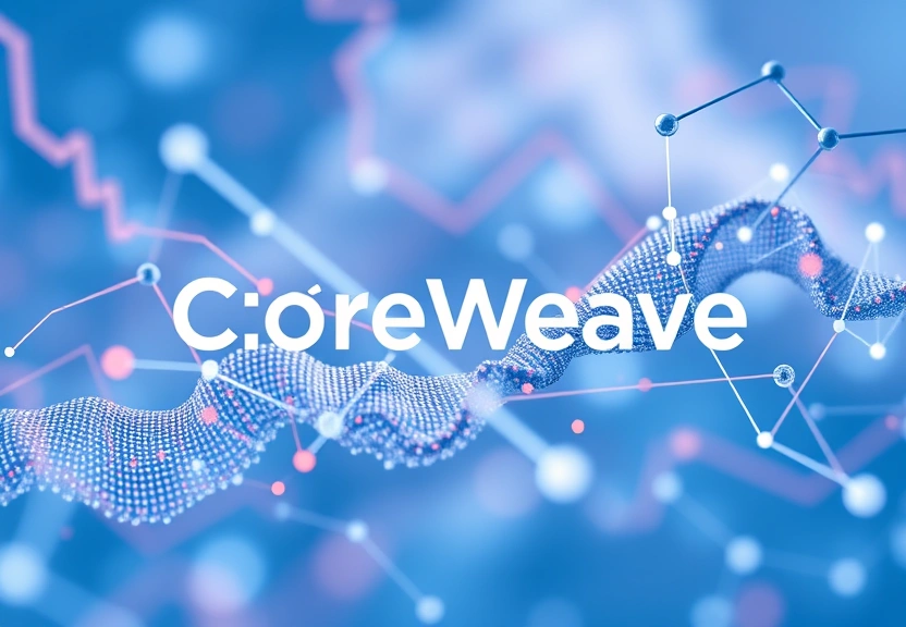 Representação visual de CoreWeave's $9 Billion Bid for Core Scientific: Unpacking the Stock Decline and AI Ambitions