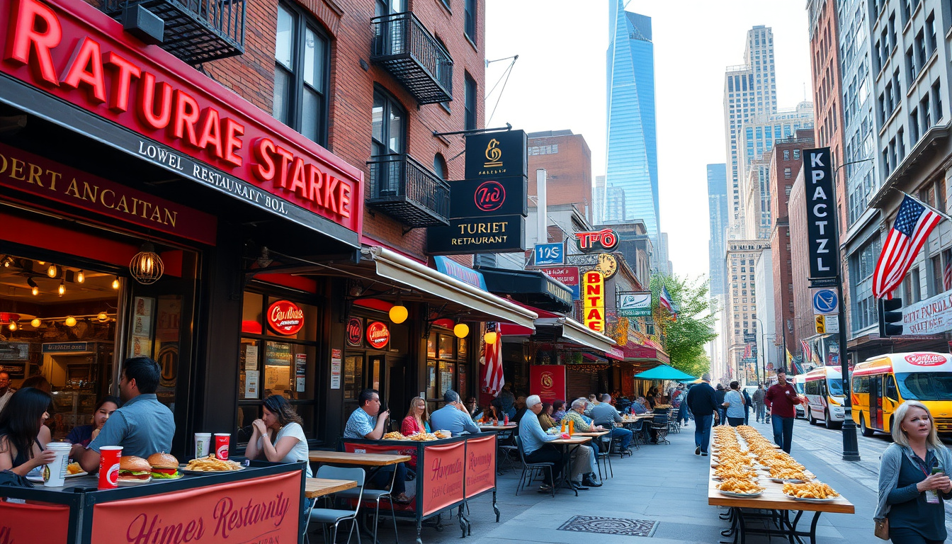 Exploring Authentic American Restaurants in Lower Manhattan: A Foodie's Guide
