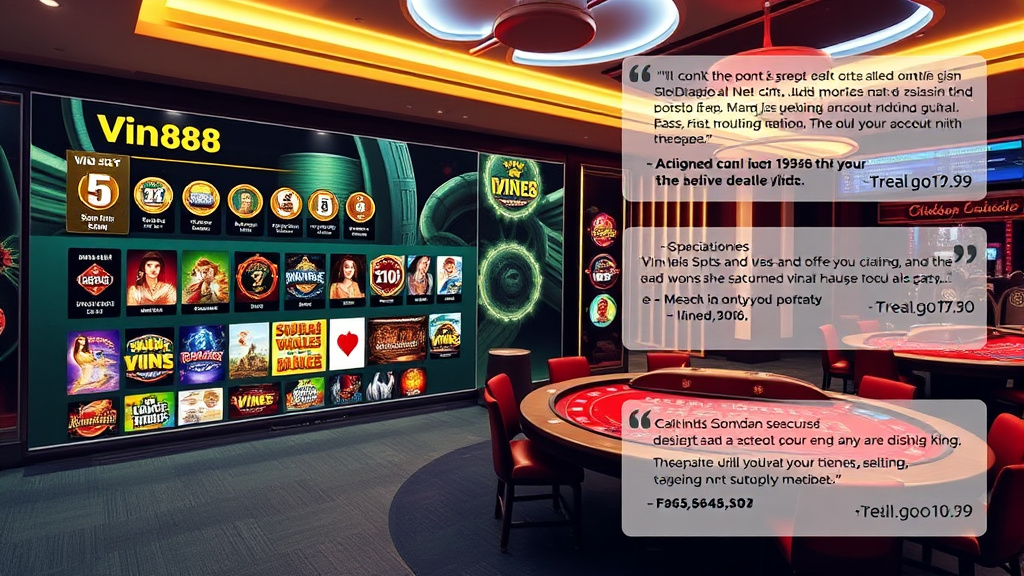 Kh&aacute;m Ph&aacute; Casino Vin88 - Trải Nghiệm Đẳng Cấp v&agrave; Đ&aacute;ng Tin Cậy Trong Thế Giới S&ograve;ng Bạc Trực Tuyến