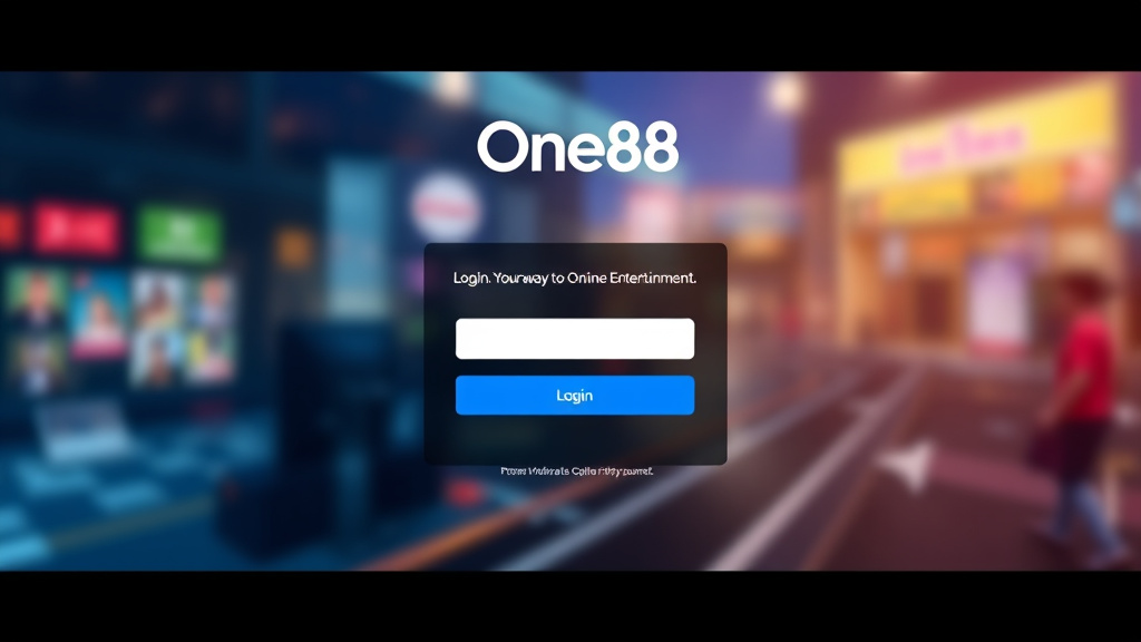 Experience Seamless Access with Đăng Nhập One88 &ndash; Your Gateway to Premier Online Entertainment