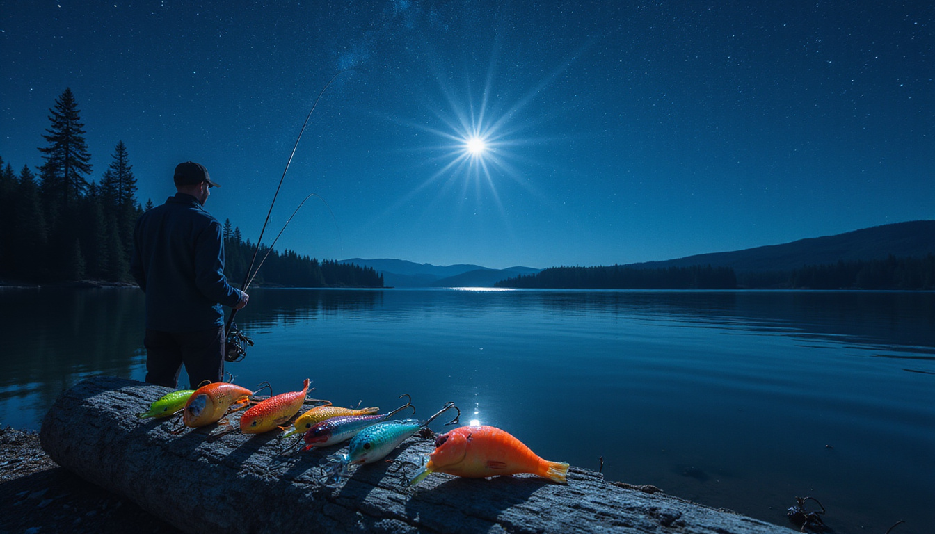 Choosing the Right Bait and Lures for Night Fishing
