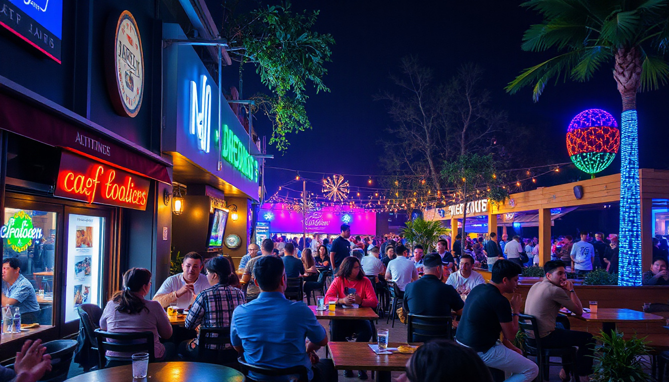 Modern Vibes: Cafés and Nightlife at the Festival