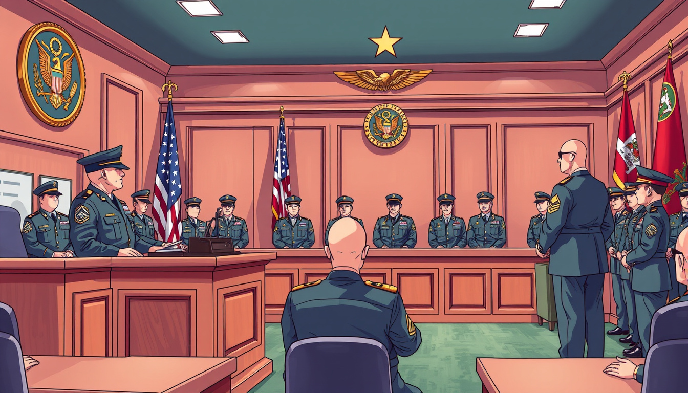 The Process of Court Martial: Step-by-Step Overview
