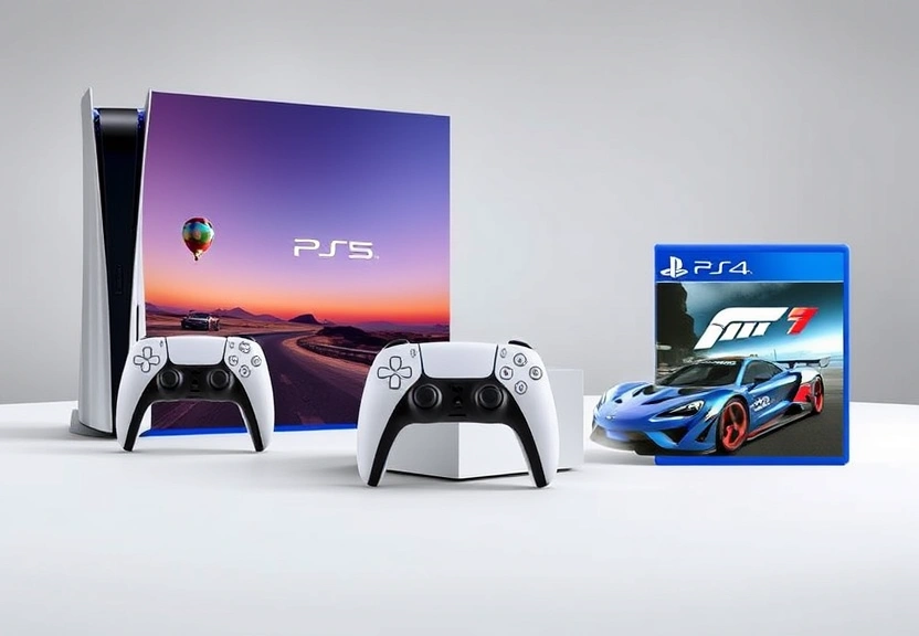 Representação visual de Descubra o Novo Bundle do PlayStation 5 com Astro Bot e Gran Turismo 7!