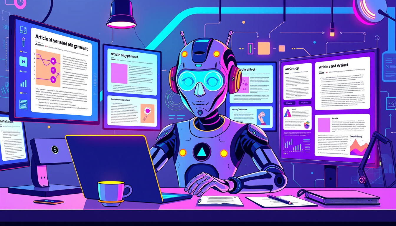 Comment utiliser YourAIagent pour générer des articles