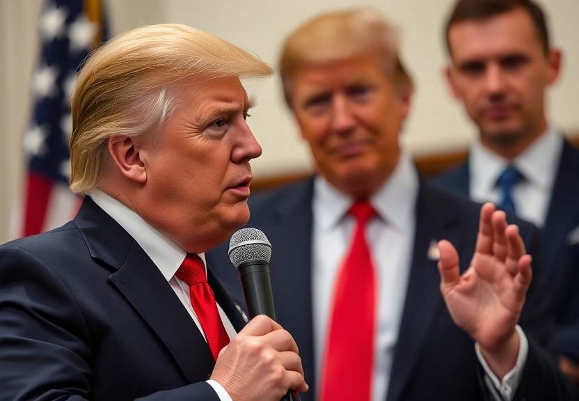 Representação visual de Trump Backs Arrest of California Governor Gavin Newsom in Shocking Statement