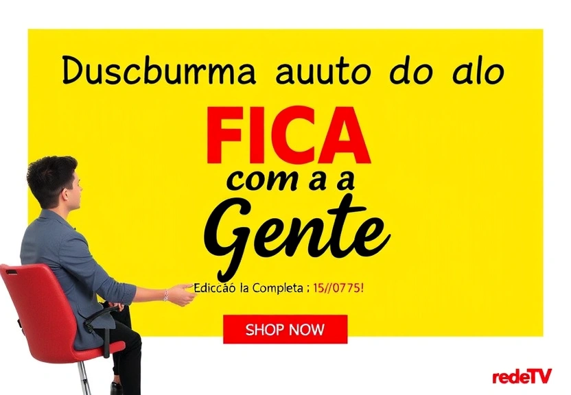 Representação visual de Descubra Tudo do Fica com a Gente - Edição Completa (15/07/25) na RedeTV!