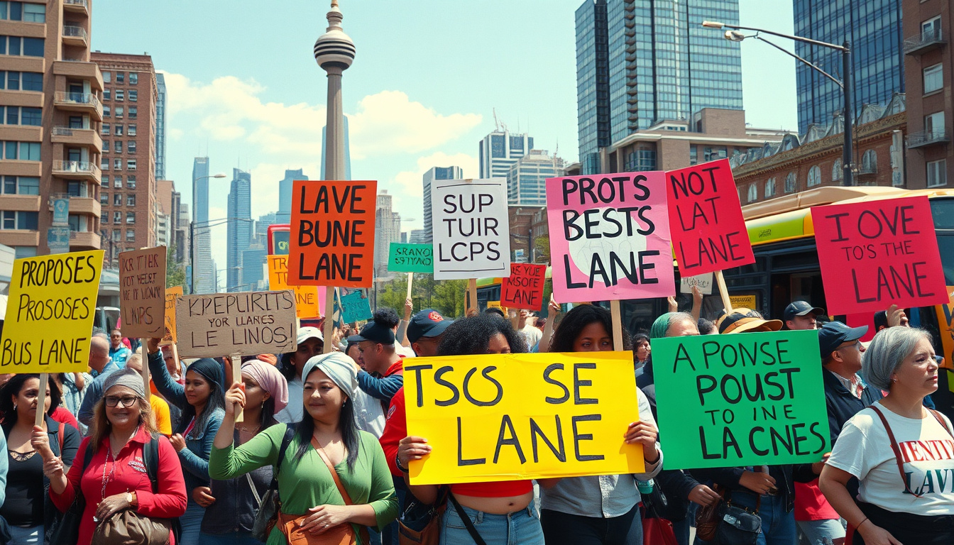 Community Outcry: Protect Bathurst Fights Proposed Bus Lane Amid Transit Revolution in Toronto