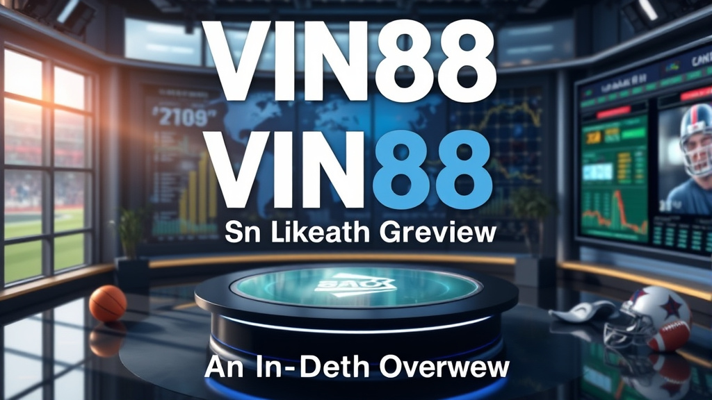 Dive Deep into the World of Thể Thao VIN88 &ndash; Your Ultimate Guide to Online Sports Betting Success