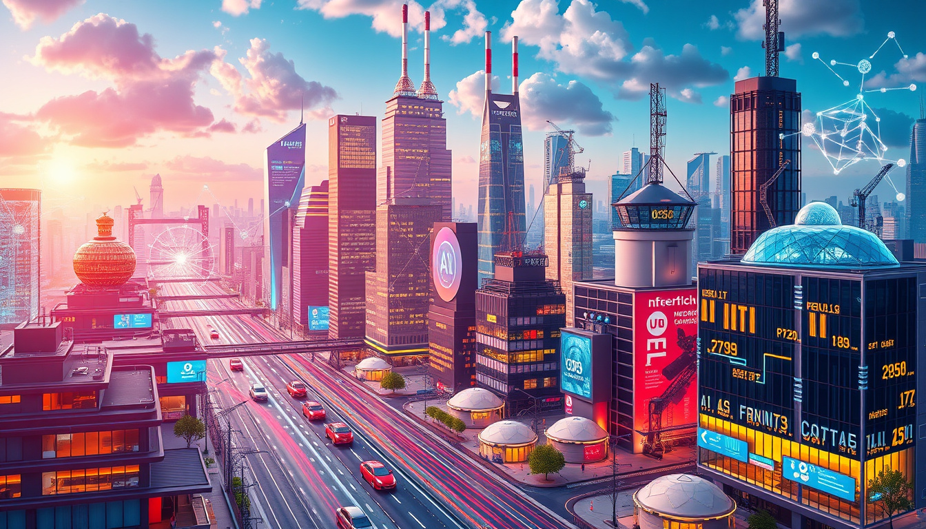 Applications of AI and Blockchain in Various Industries