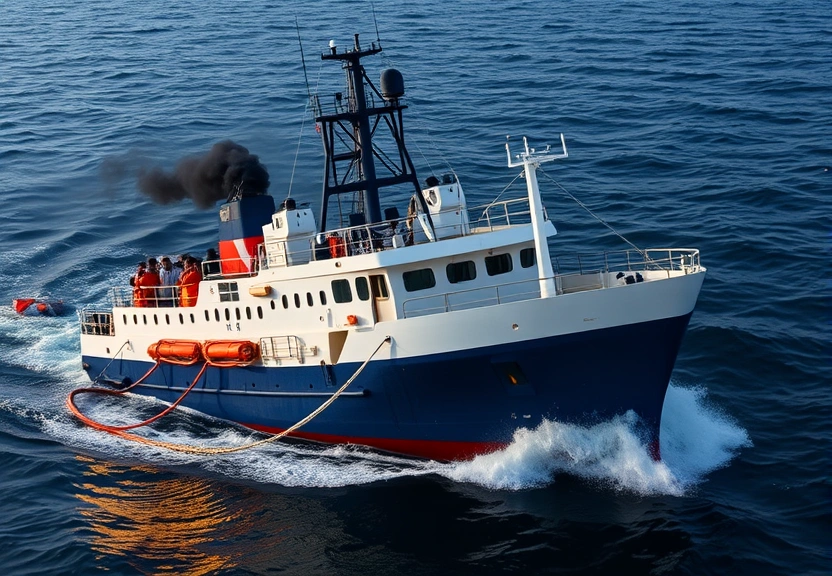 Representação visual de Israel's Dramatic Interception of Gaza-Bound Ship with Greta Thunberg: What Happens Next?