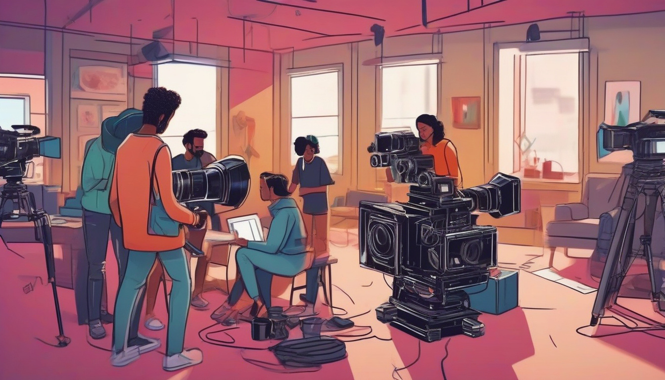 Mastering the Art of Filmmaking: A Step-by-Step Guide on <b>How to Make a Short Film</b>‘ style=’display: block; margin: auto; max-width: 100%; height: auto;’></p>
<h2>Key Takeaways</h2>
<ul>
<li>Begin with a solid understanding of filmmaking fundamentals to ensure a strong foundation.</li>
<li>Crafting a unique concept is essential for capturing the audience’s attention in a short film.</li>
<li>A well-structured script and storyboard are crucial for guiding your film’s production process.</li>
<li>Gathering the right crew and equipment can significantly impact the quality of your film.</li>
<li>Effective editing and post-production can elevate your film, making it more polished and engaging.</li>
</ul>
<h3>Understanding the Basics of Filmmaking</h3>
<p>Filmmaking is both an art and a science, and understanding the basics is crucial for anyone interested in <b>how to make a short film</b>.</p>
<p>At its core, filmmaking involves several key elements: storytelling, cinematography, sound, and editing.</p>
<p>First, a solid script acts as the foundation, as it outlines the narrative you want to convey.</p>
<p>A compelling story with engaging characters can make all the difference in captivating your audience.</p>
<p>Next, cinematography involves the visual elements, such as camera angles, lighting, and framing, which help bring your story to life on screen.</p>
<p>Sound design, including dialogue, background scores, and sound effects, further enhances the emotional experience of the film.</p>
<p>Finally, during the editing phase, all these components come together to create a cohesive final product.</p>
<p>By mastering these foundational aspects, you can effectively explore <b>how to make a short film</b> that resonates with viewers and showcases your creative vision.</p>
<h3>Developing Your Short Film Concept</h3>
<p>Creating a compelling short film begins with the crucial step of developing your short film concept.</p>
<p>This phase sets the foundation for your project and is essential for answering the question of <b>how to make a short film</b> that resonates with audiences.</p>
<p>Start by brainstorming ideas that excite you – think about themes, messages, or unique stories you want to tell.</p>
<p>Consider using prompts, personal experiences, or even current events to spark inspiration.</p>
<p>Once you have a few concepts in mind, refine them by outlining potential plots and identifying your target audience.</p>
<p>A well-defined concept not only guides your narrative but also helps in determining the film’s visual style and tone.</p>
<p>Always keep in mind that a strong concept is the backbone of any successful short film, and investing time in this phase can make all the difference in <b>how to make a short film</b> that stands out.</p>
<blockquote><p>‘Every film is a mystery story; it’s just that some films are in the language of love, some in the language of life, and some in the language of death.’ – Jean-Luc Godard</p></blockquote>
<p><a href=