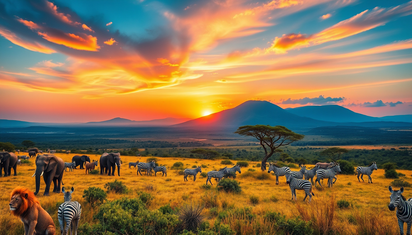 Biodiversity in Ngorongoro Crater