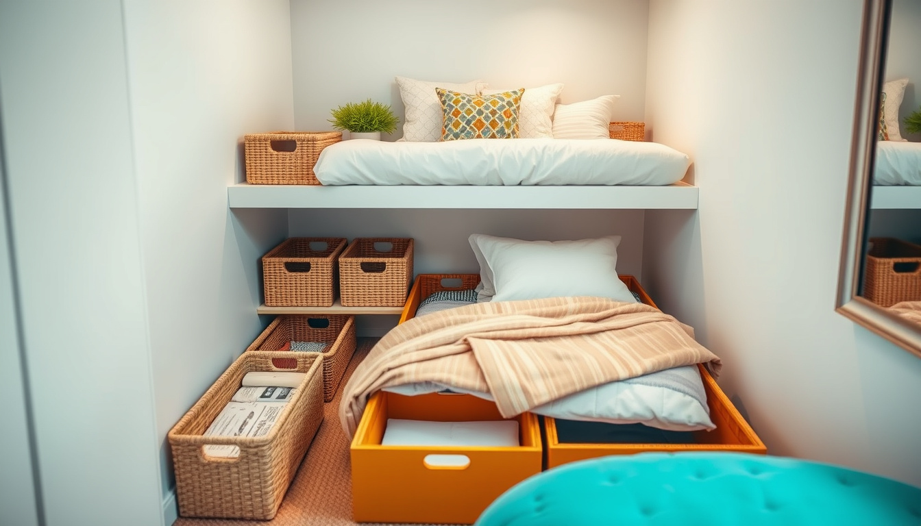 10 Clever Under-Bed Storage Ideas for Small Spaces