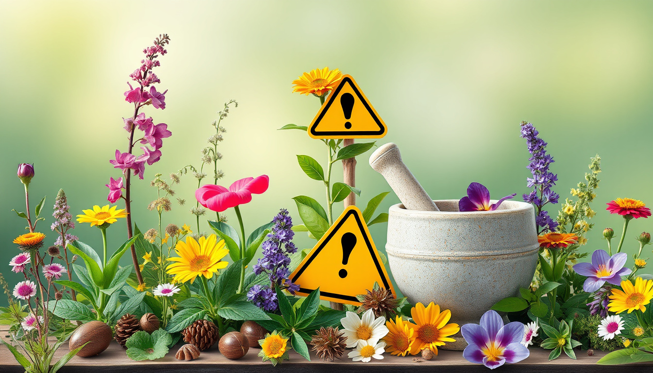 Potential Benefits and Risks of Herbal Meds