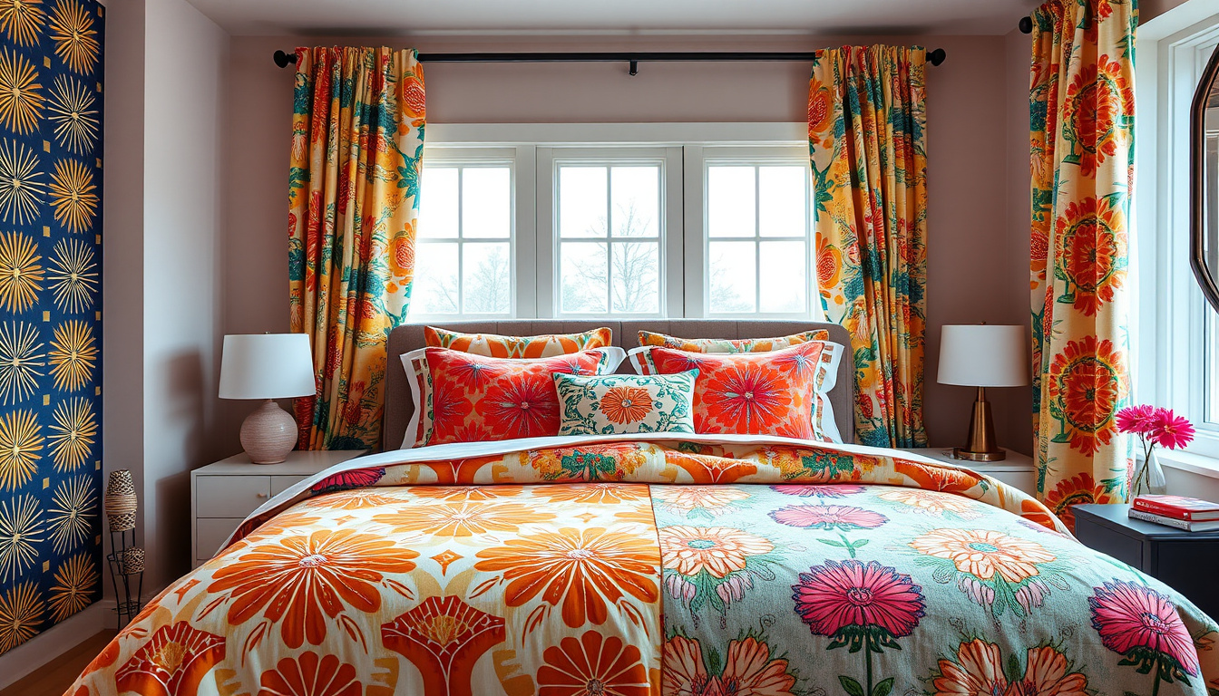 How to Mix Patterns Like a Pro in Your Bedroom