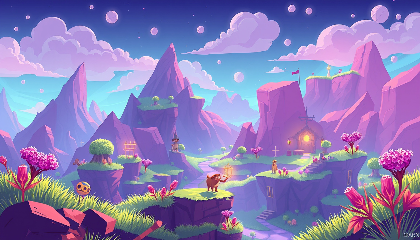  Creative creator crafting innovative gaming adventures in a digital universe