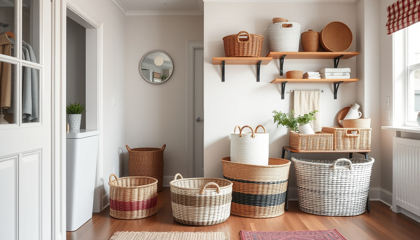 Chic and Organized: How to Use Baskets for Storing Small Items Anywhere in Your Home