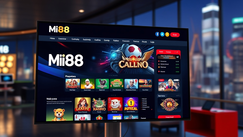Mi88 - Cổng Cá Cược Trực Tuyến Hàng Đầu Châu Á Khẳng Định Phong Cách Vượt Trội Mi88 - Cổng Cá Cược Trực Tuyến Hàng Đầu Châu Á Khẳng Định Phong Cách Vượt Trội