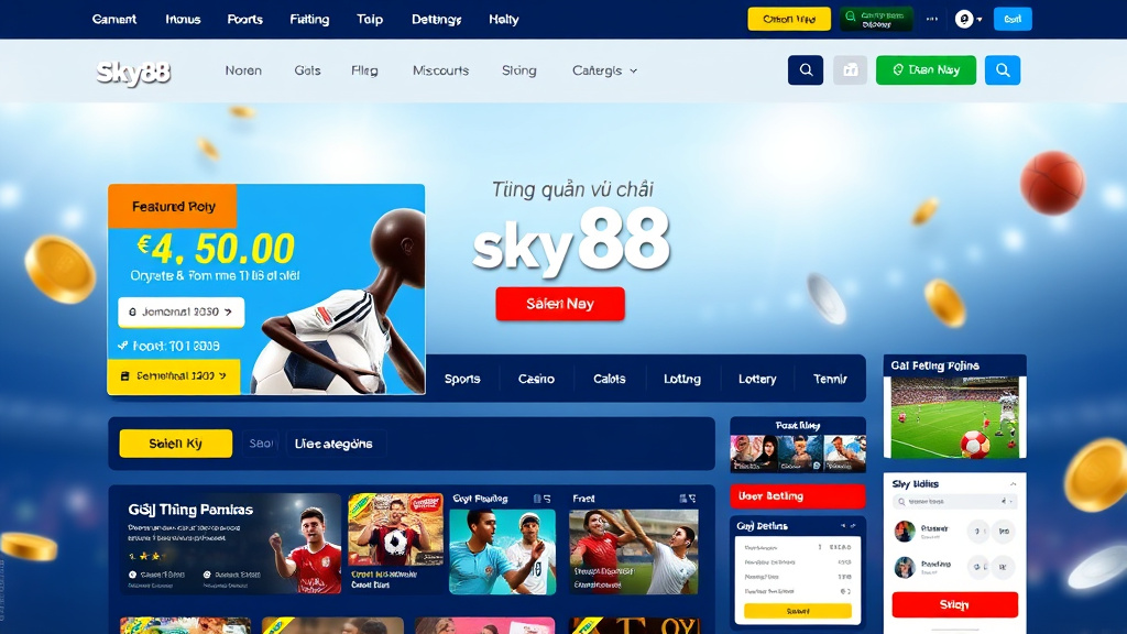 Giới thiệu Sky88 - Nh&agrave; C&aacute;i Đ&aacute;ng Tin Cậy Với Thế Giới Game Đa Dạng v&agrave; Ưu Đ&atilde;i Hấp Dẫn
