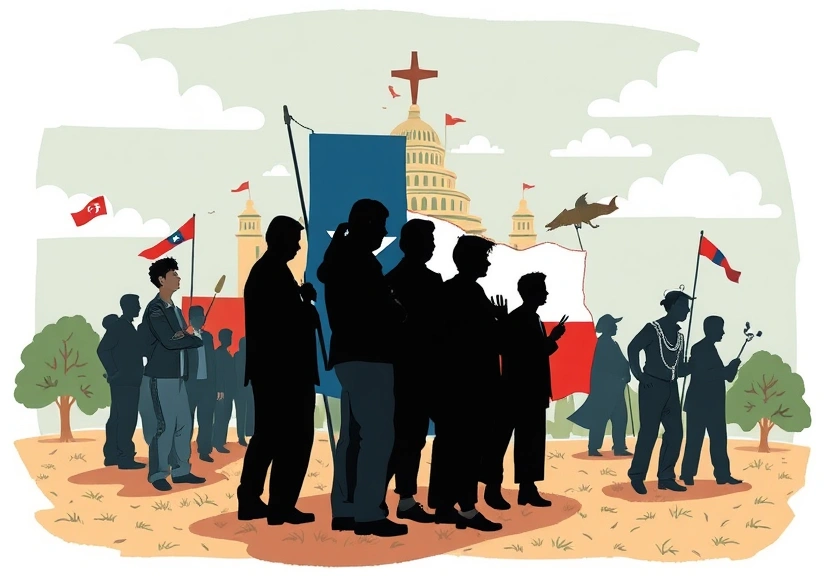 Ilustração de Grupos de Texas defienden la reinstauración de la matrícula estatal para impulsar la economía