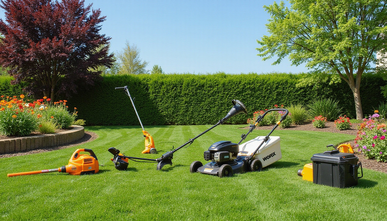 Tips for Maintaining Your WORX Lawn Equipment