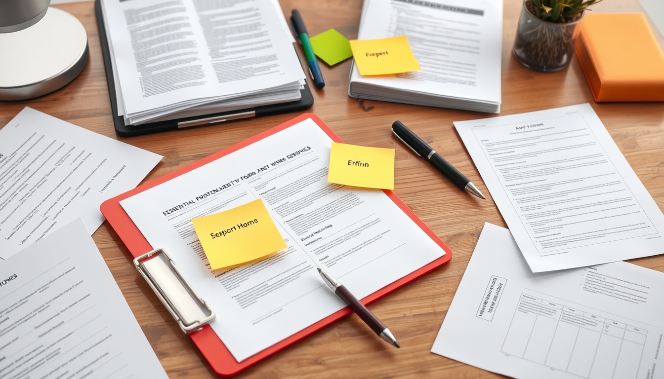 Required Forms and Documentation
