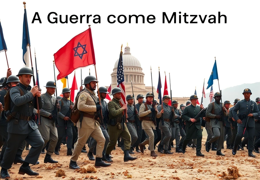 Representação visual de A Guerra como Mitzvah: Reflexões de Maimônides sobre a Era Messiânica
