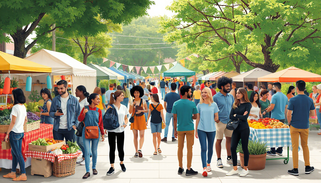Exploring the Local Area and Building Your Social Network