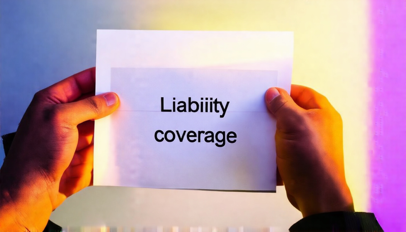  Close-up of hands holding insurance policy, highlighted terms 