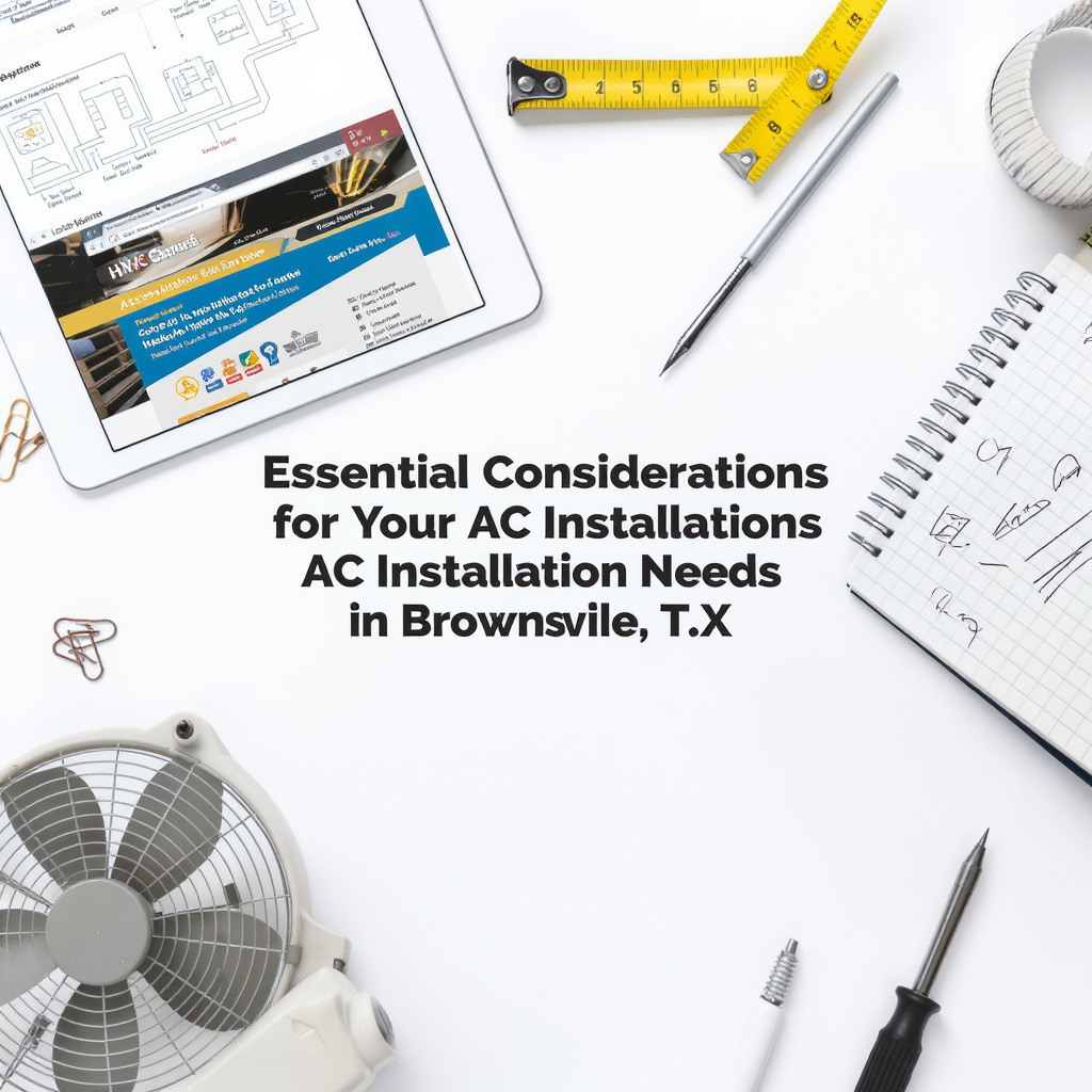 Essential Considerations for Your AC Installation Needs in Brownsville, TX