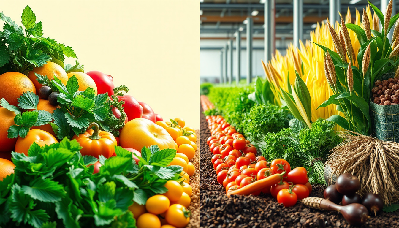 Health Benefits and Risks of Organic vs. Non-Organic
