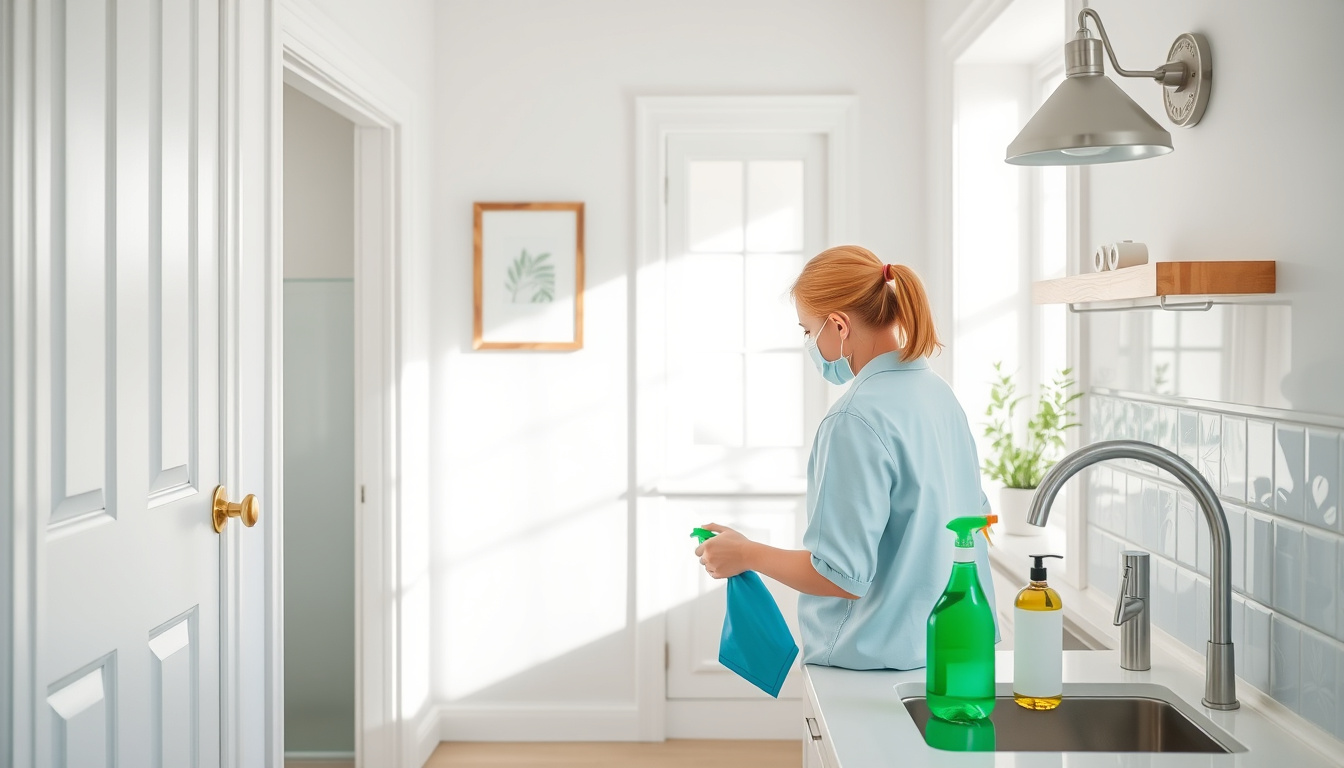 3. Clean High-Touch Areas First