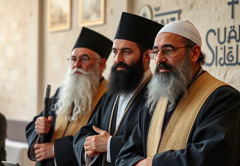 Representação visual de Líderes Religiosos Judaicos: Palavras Perturbadoras que Ignoram Narrativas Israelenses