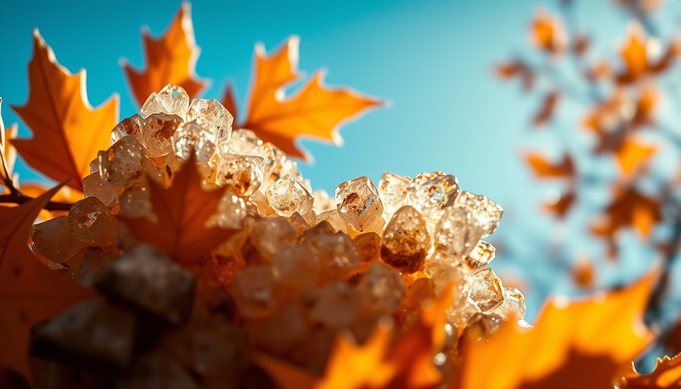 Beta crystals and achieving a crisp seasonal snap