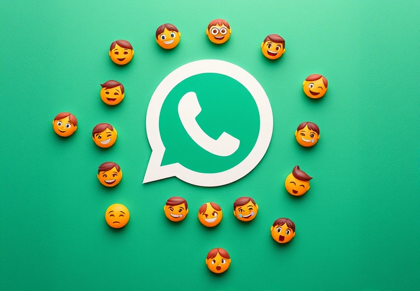 Representação visual de WhatsApp Revoluciona com Novos Emojis, Figurinhas e Chamadas de Vídeo!