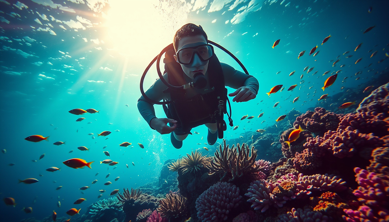 Scuba diving adventures