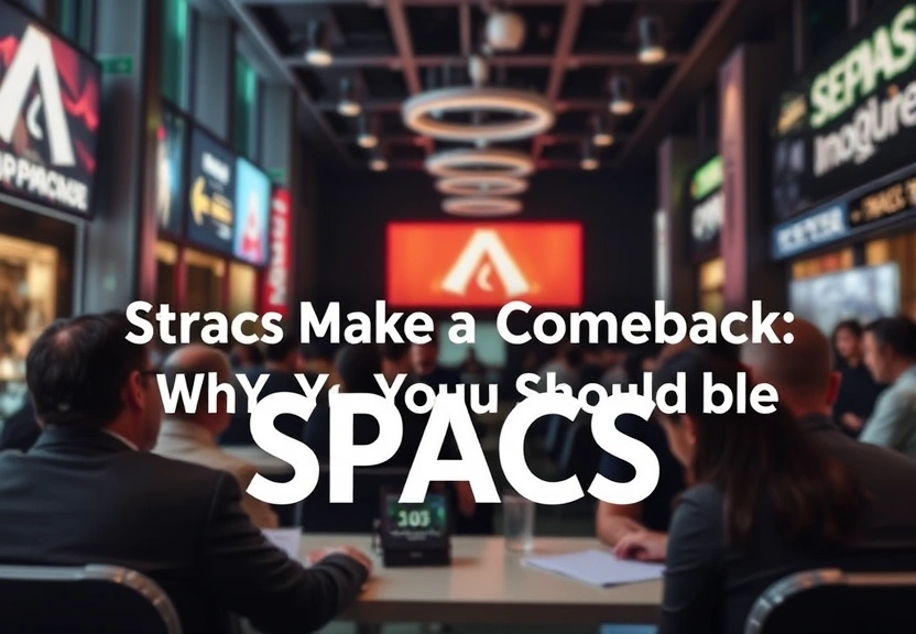 Representação visual de SPACs Make a Comeback: Why You Should Be Concerned