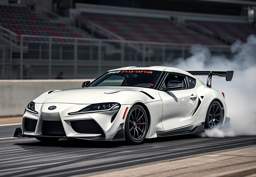 Representação visual de Toyota se retira de la NHRA, pero los GR Supras seguirán compitiendo en 2026