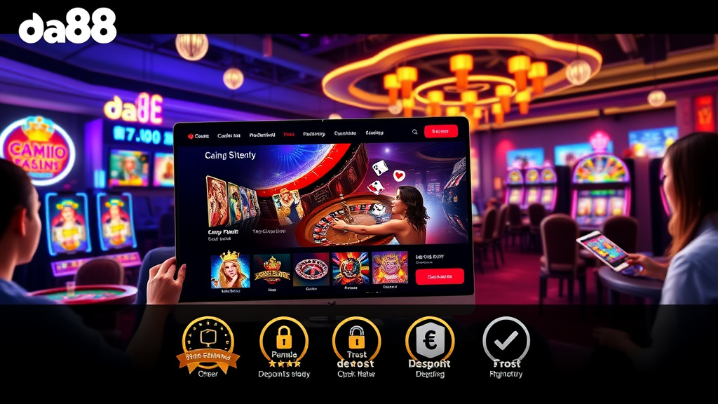 Casino da88 - Đ&aacute;nh Bắt Cơ Hội Thắng Lớn Tại S&agrave;n Trực Tuyến Đa Năng
