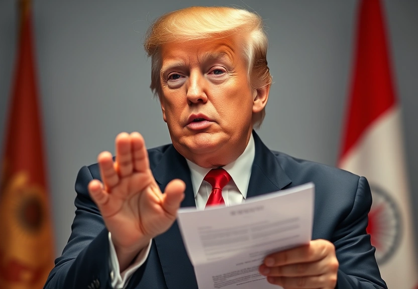 Representação visual de Trump Restabelece Tarifas de 32% para a Indonésia em Nova Carta Impactante