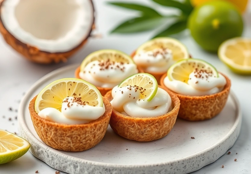 Representação visual de Deliciosos Bites Energéticos de Coco e Limão Sem Forno para o Verão